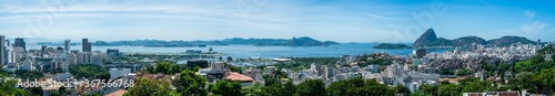Panoramic shot of Santa Teresa, Rio de Janeiro Rio Brazil © Wirestock Exclusives
