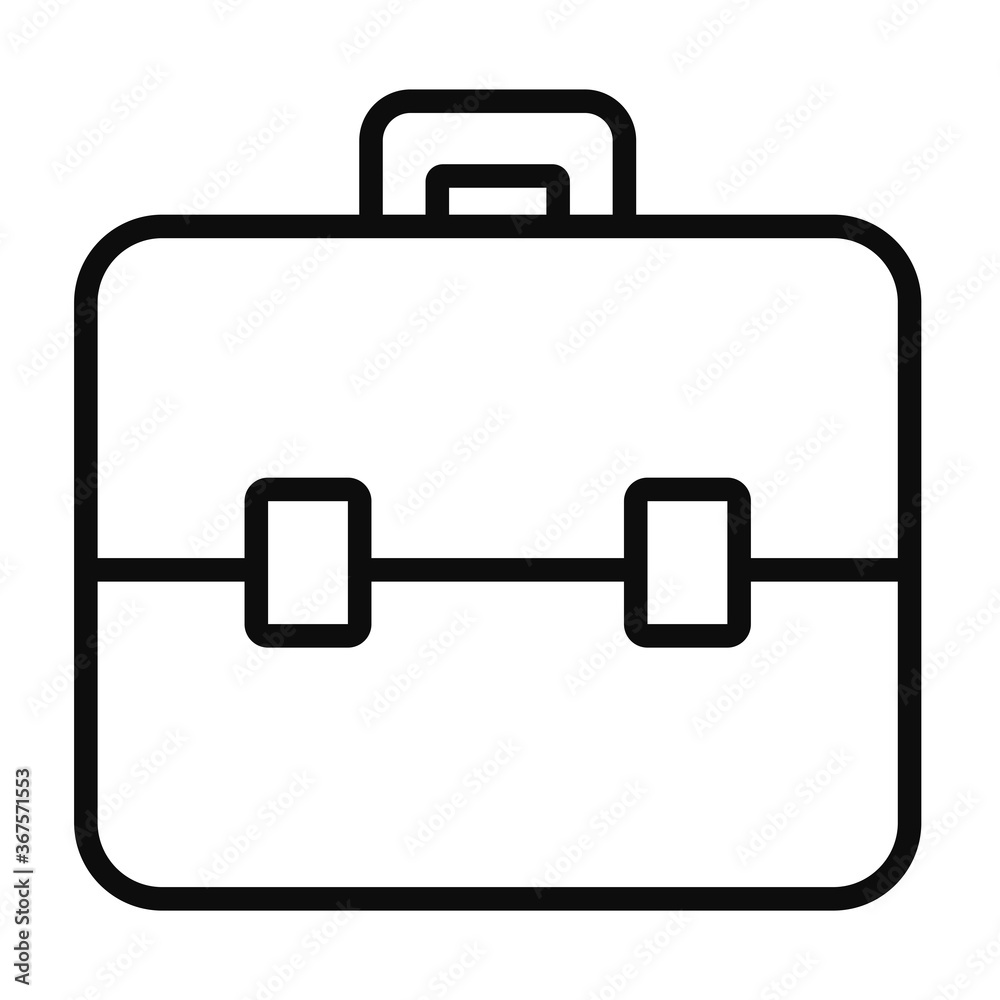 business portfolio icon, line style business portfolio icon, line style