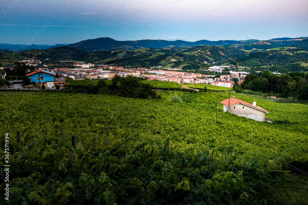 Vistas durante el paseo entre Zarautz y Getaria Vistas durante el paseo entre Zarautz y Getaria