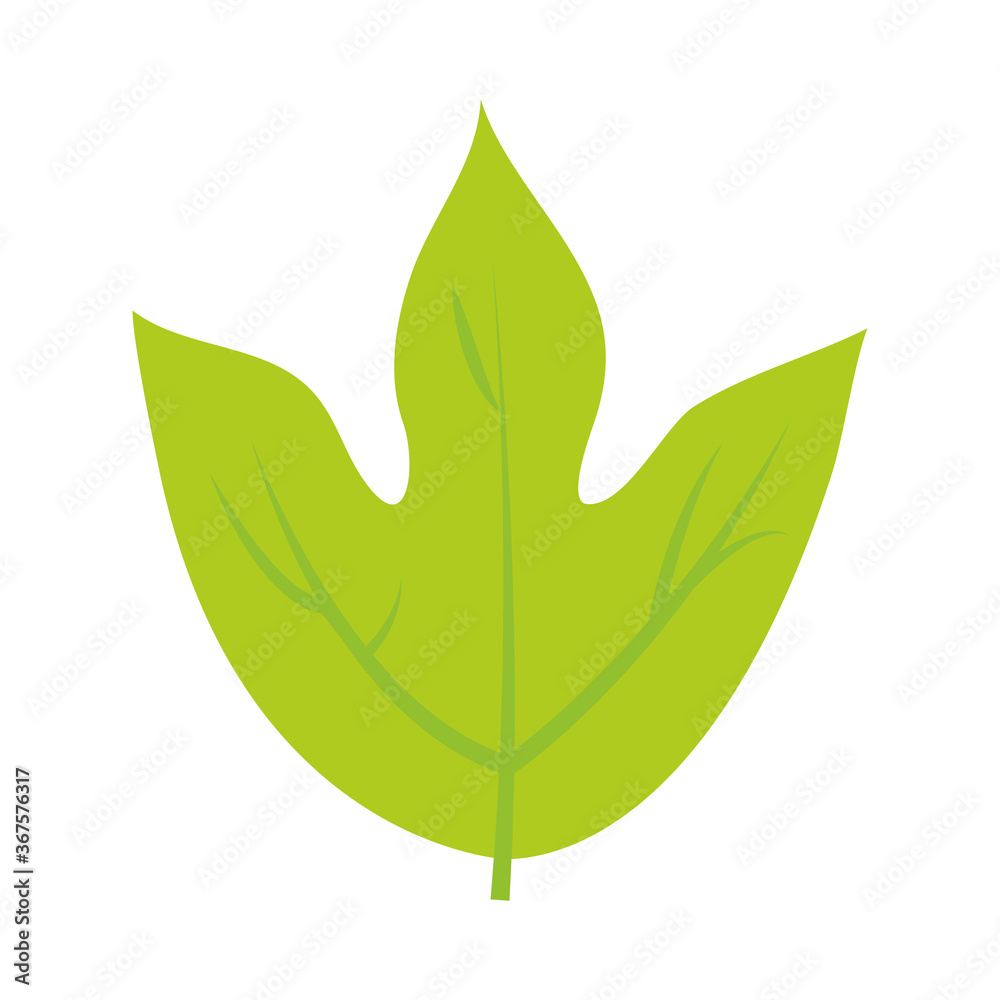tropical leaf flat style icon vector design tropical leaf flat style icon vector design