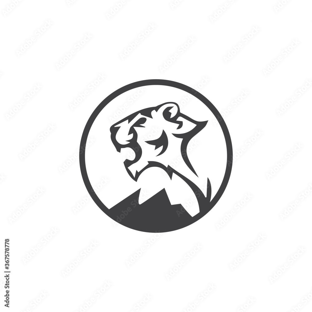Puma Logo design vector illustration design template Puma Logo design vector illustration design template