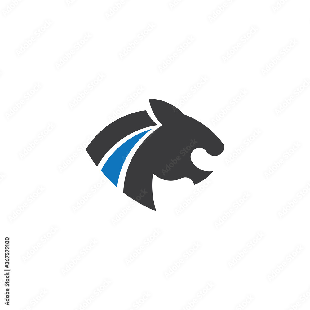 Puma Logo design vector illustration design template Puma Logo design vector illustration design template