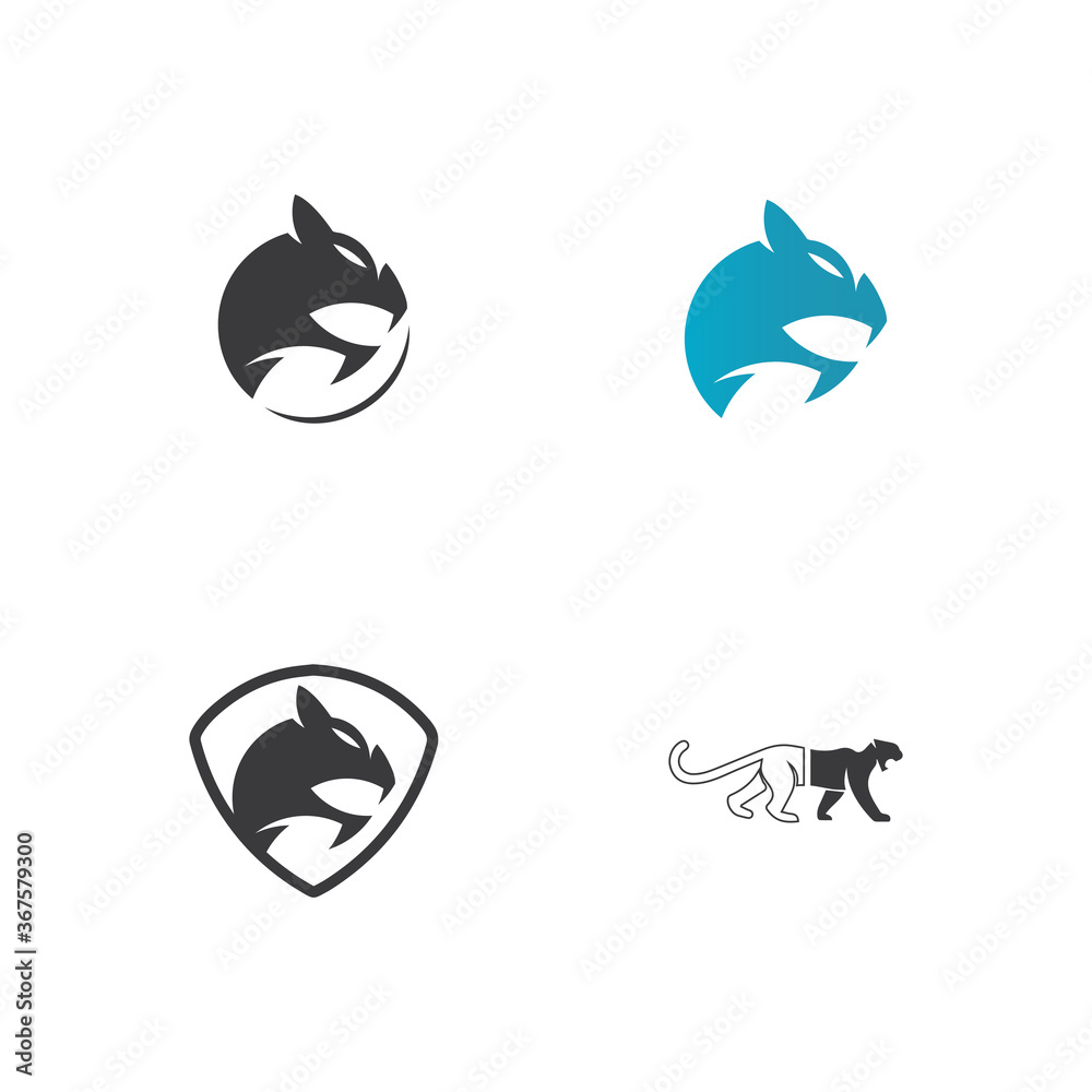 Puma Logo design vector illustration design template Puma Logo design vector illustration design template