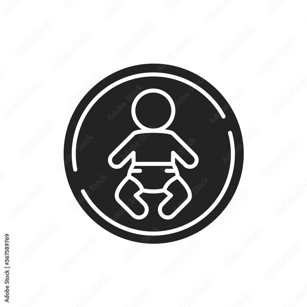 Orthopedic mattress for baby black glyph icon. Designed to support the joints, back and overall body. Pictogram for web page, mobile app, promo. UI UX GUI design element. Orthopedic mattress for baby black glyph icon. Designed to support the joints, back and overall body. Pictogram for web page, mobile app, promo. UI UX GUI design element.