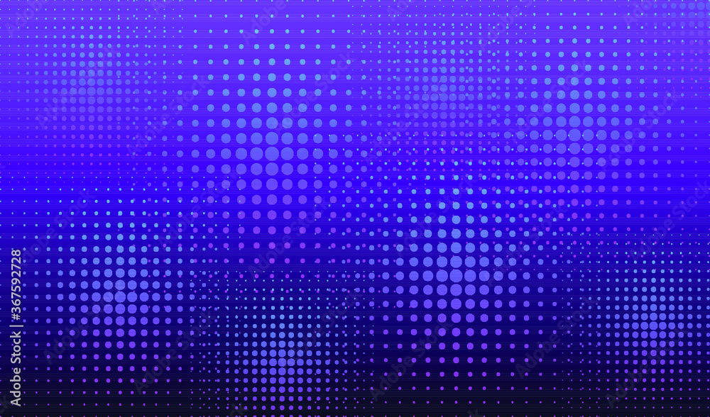Neon halftone background. Halftone dots in circle forms Neon halftone background. Halftone dots in circle forms