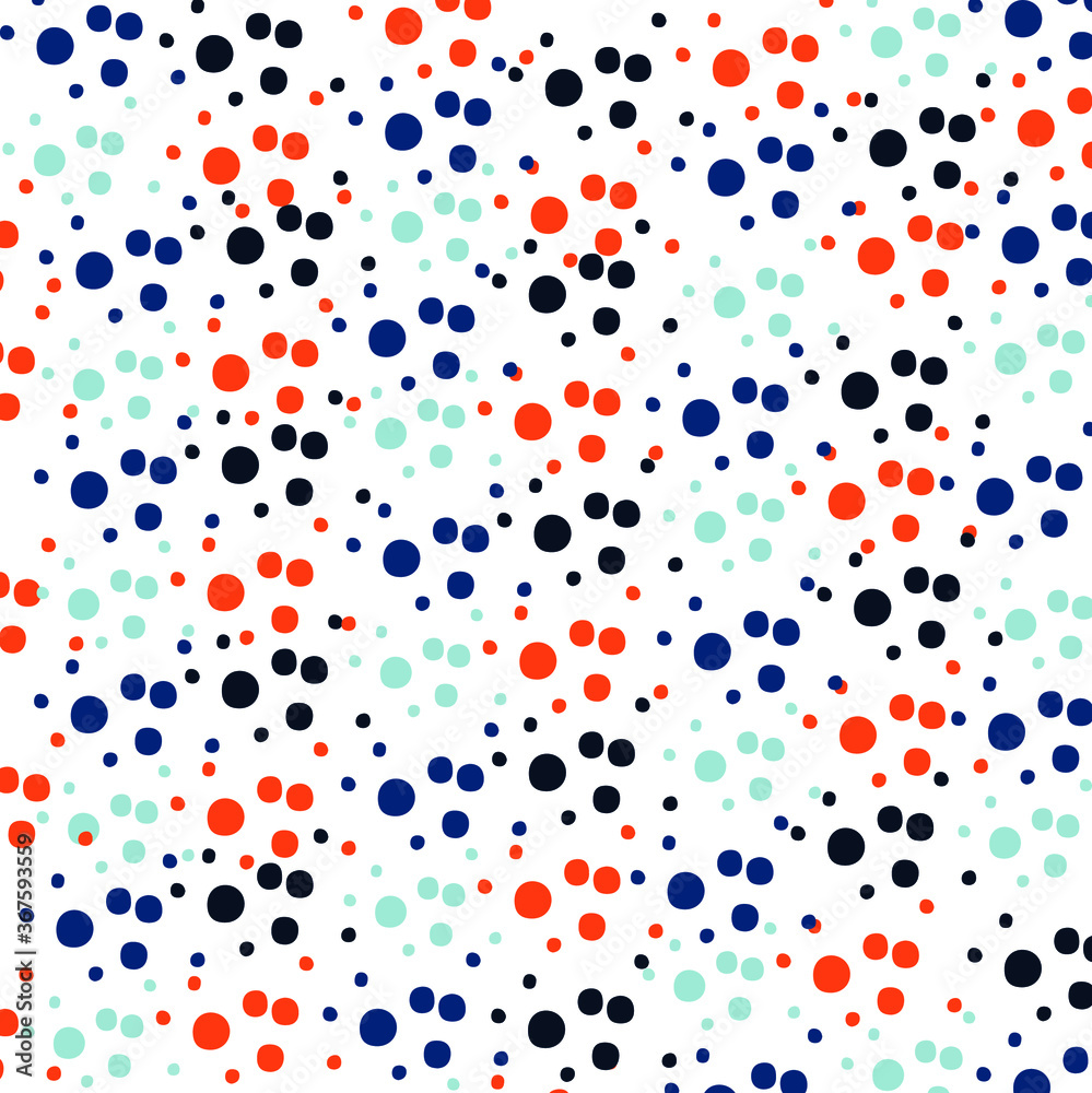 seamless pattern with dots