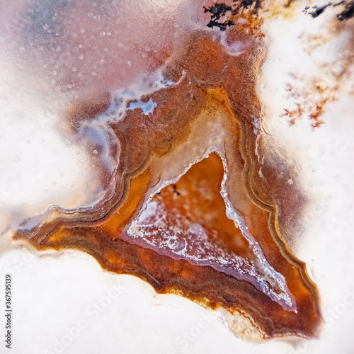 Obraz na płótnie Micro agate geode