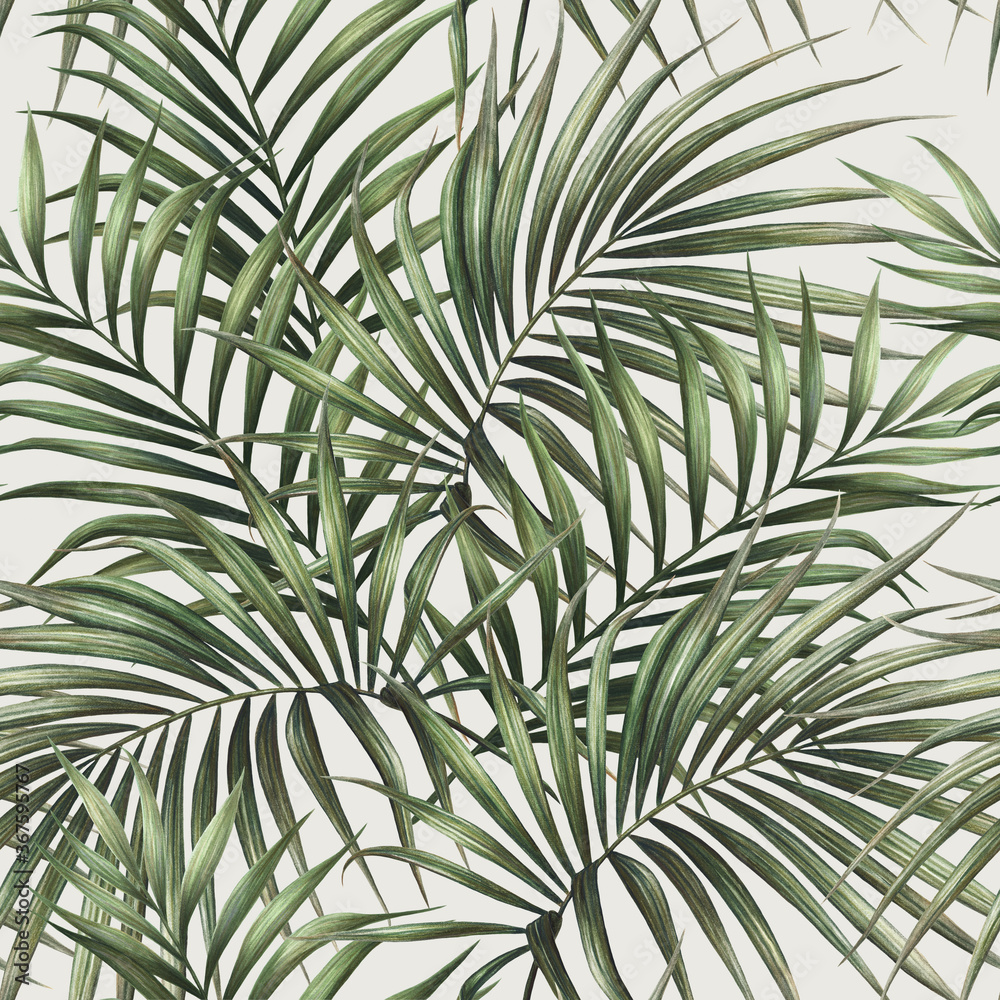 Fototapeta premium palm tree pattern