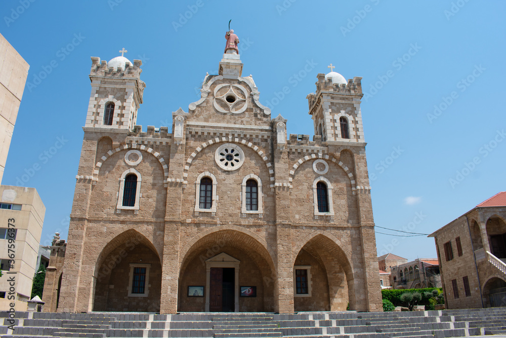 Saint Joseph cathedral in Batroun Lebanon