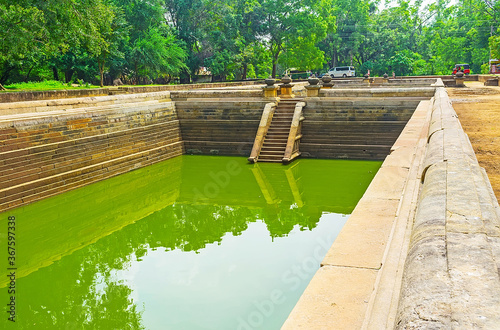 The Twin Pools, Anuradhapura, Sri Lanka photo