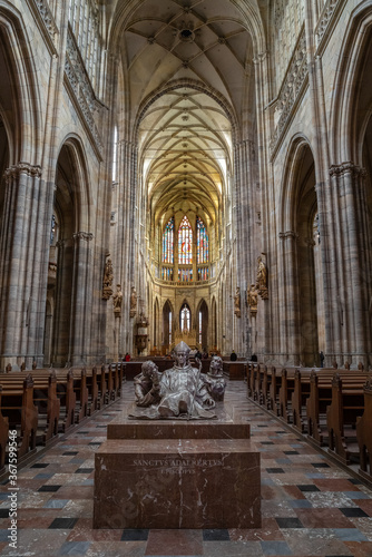 Photography Interior of St. Vitus Cathedral