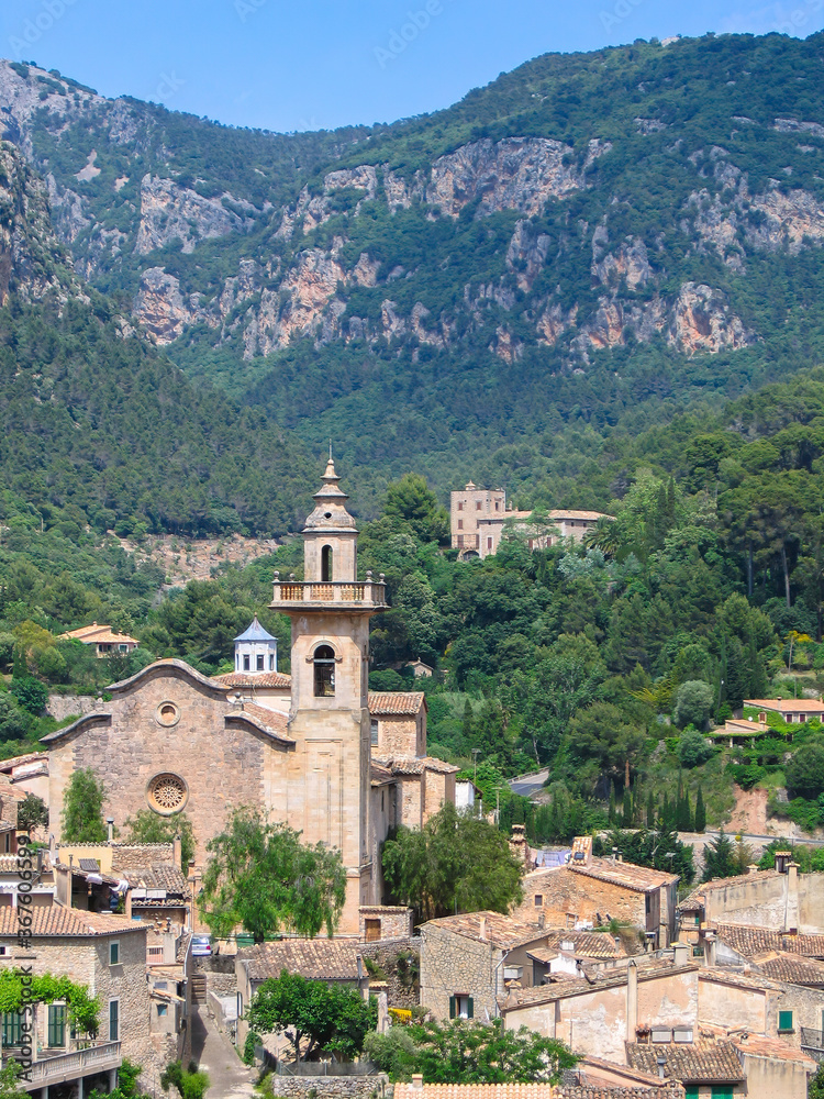 View of Valldemossa, Mallorca