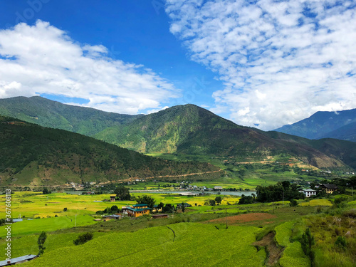 Beautiful Bhutanese Countryside
