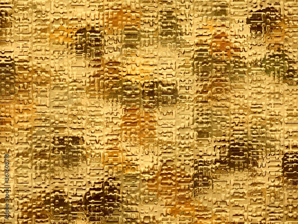 Obraz premium abstract background with yellow glass