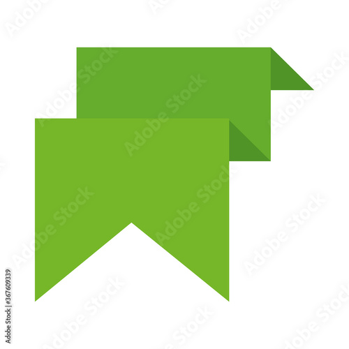 Free Download decorative bookmark sticker icon, flat style - GFXLoad
