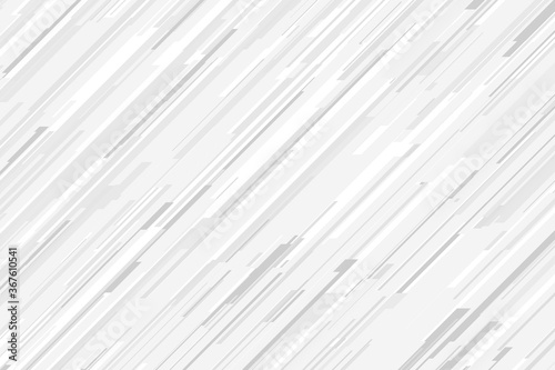 Abstract white striped line background, vector illustration Colorless monocrome contrast.