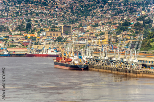 Port de Matadi, Bas-Congo, DRCongo