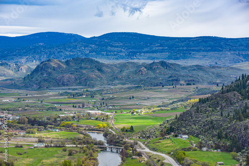 Fototapeta Naklejka Na Ścianę i Meble -  landscape with mountains