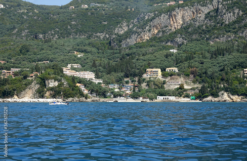 Küste bei paleokastritsa, Korfu photo