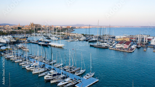 Marina port Palma de Mallorca © Dmitrii