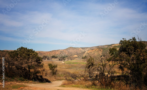 Dirt road in southern California 