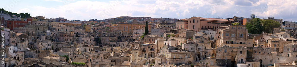 Panoramic View of Matera