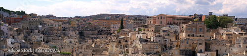 Panoramic View of Matera