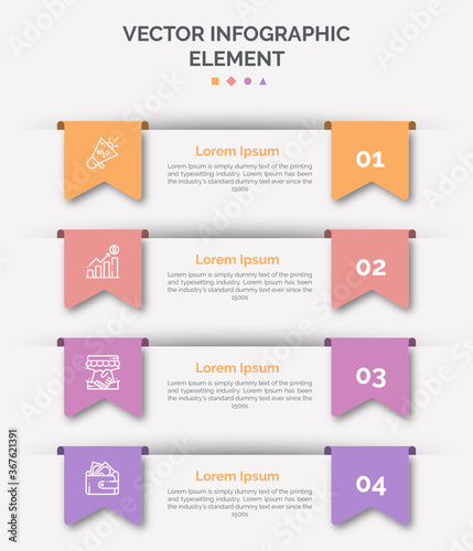 modern design template for infographic