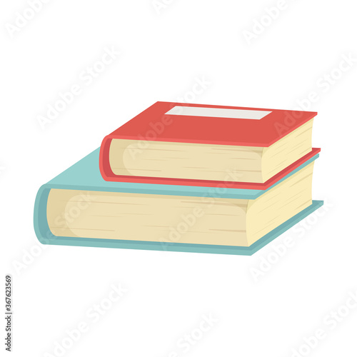 school education books read learn isolated icon design white background