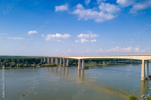 Wallpaper Mural Beska Bridge crosses the Danube river near Beska Torontodigital.ca