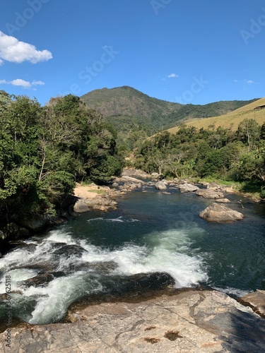 river in the mountains