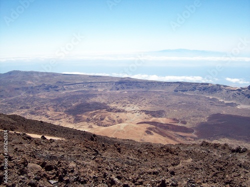 Obraz na płótnie Teneriffa Teide 2012