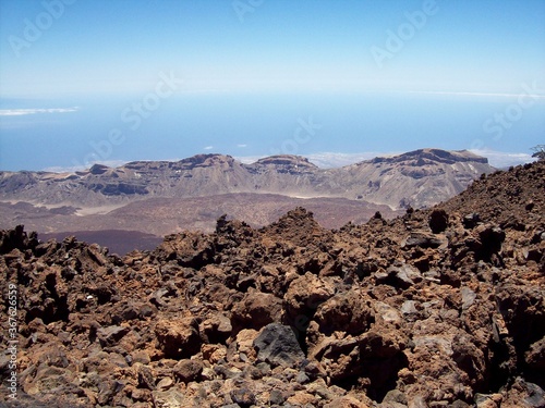 Obraz na płótnie Teneriffa Teide 2012