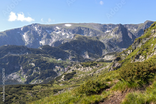 Rila Mountain near The Seven Rila Lakes, Bulgaria