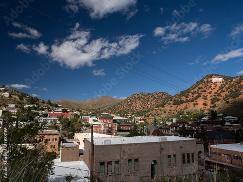 The old mining town of Bisbee, Arizona
