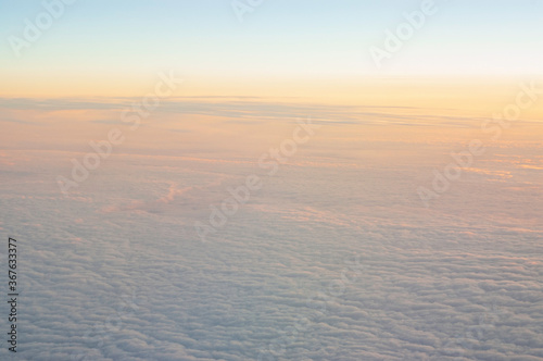 Above the clouds