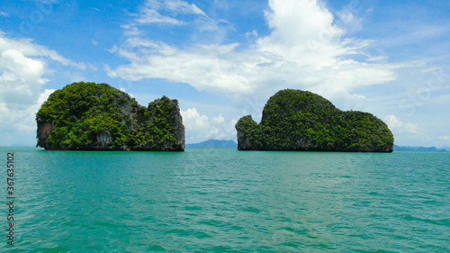 Island Symmetry at James Bond Island, Thailand