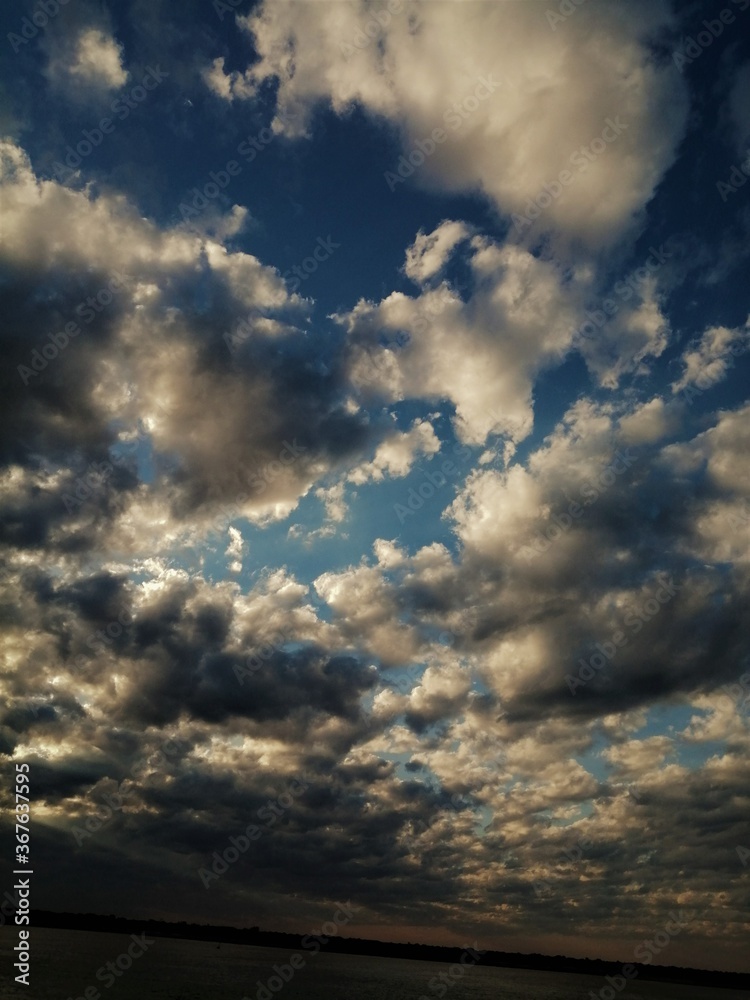 Obraz premium Paisaje de nubes