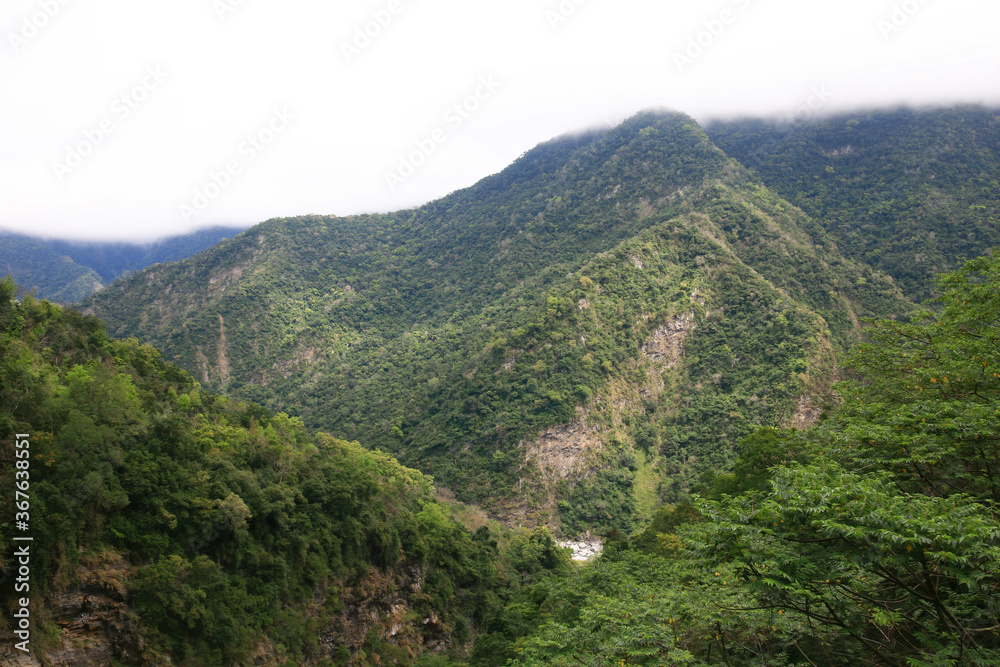 Beautiful landcape around Yushan National Park