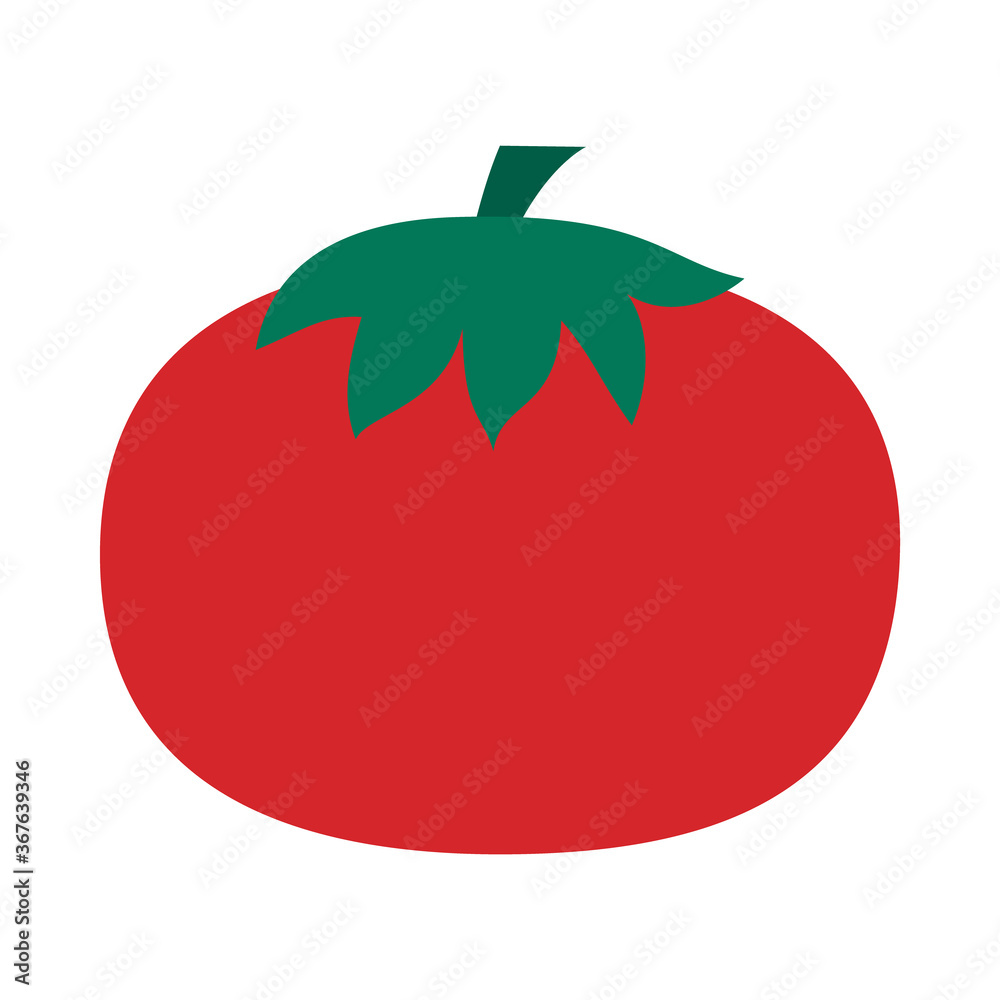 tomato vegetable icon, flat style tomato vegetable icon, flat style