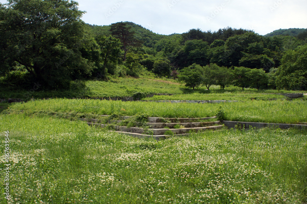 Obraz premium South Korea Geonbongsa Buddhist Temple