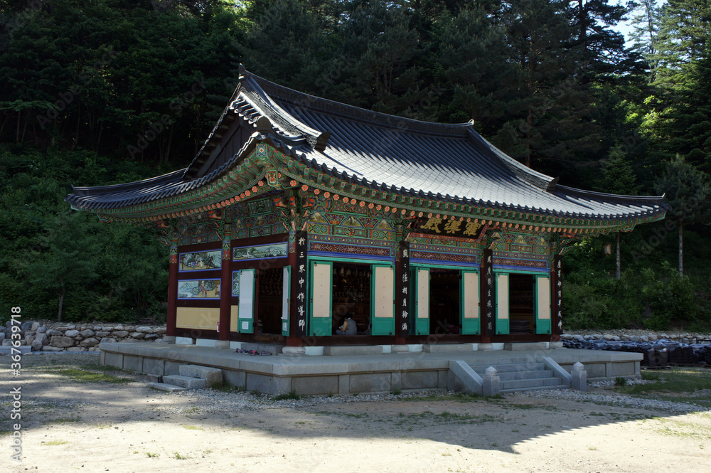 South Korea Baekdamsa Buddhist Temple South Korea Baekdamsa Buddhist Temple