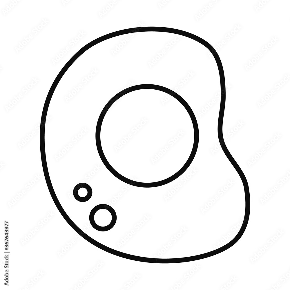 egg line style icon vector design egg line style icon vector design