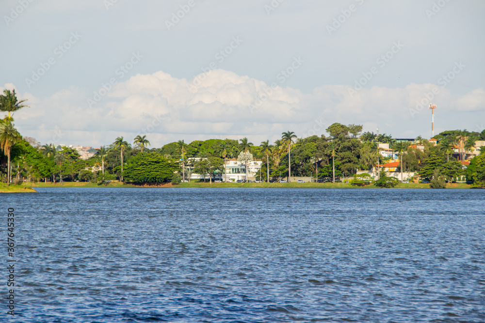 pampulha lagoon ( lagoa da pampulha ) in Minas Gerais