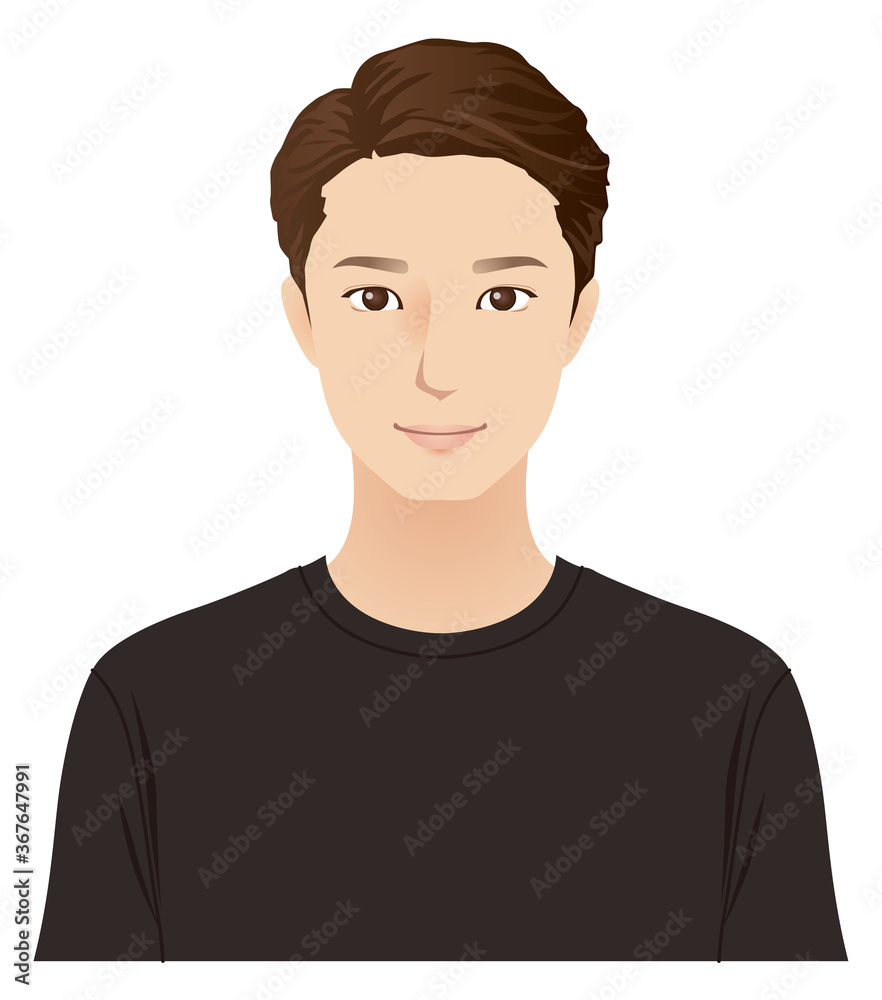 若い男性　スキンケア