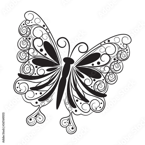 butterfly tattoo design