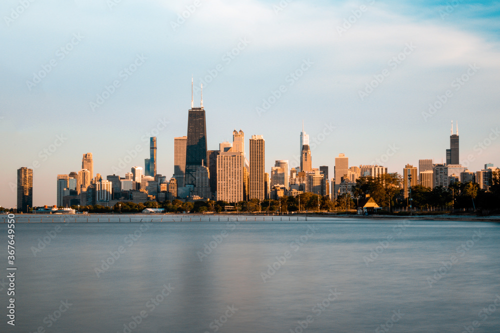 Fototapeta premium Chicago Skyline