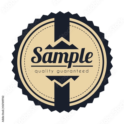 sample label
