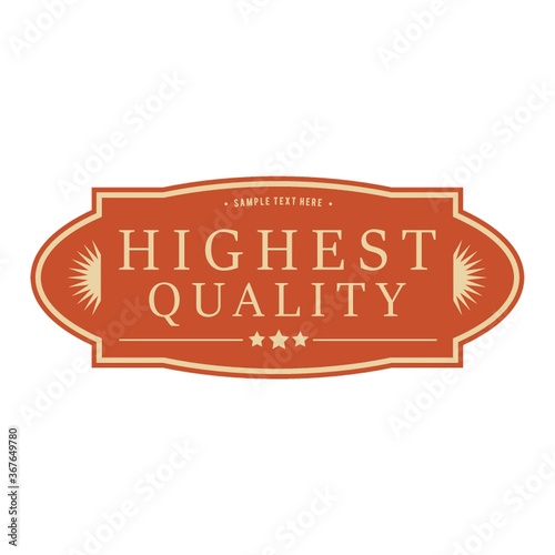 highest quality label