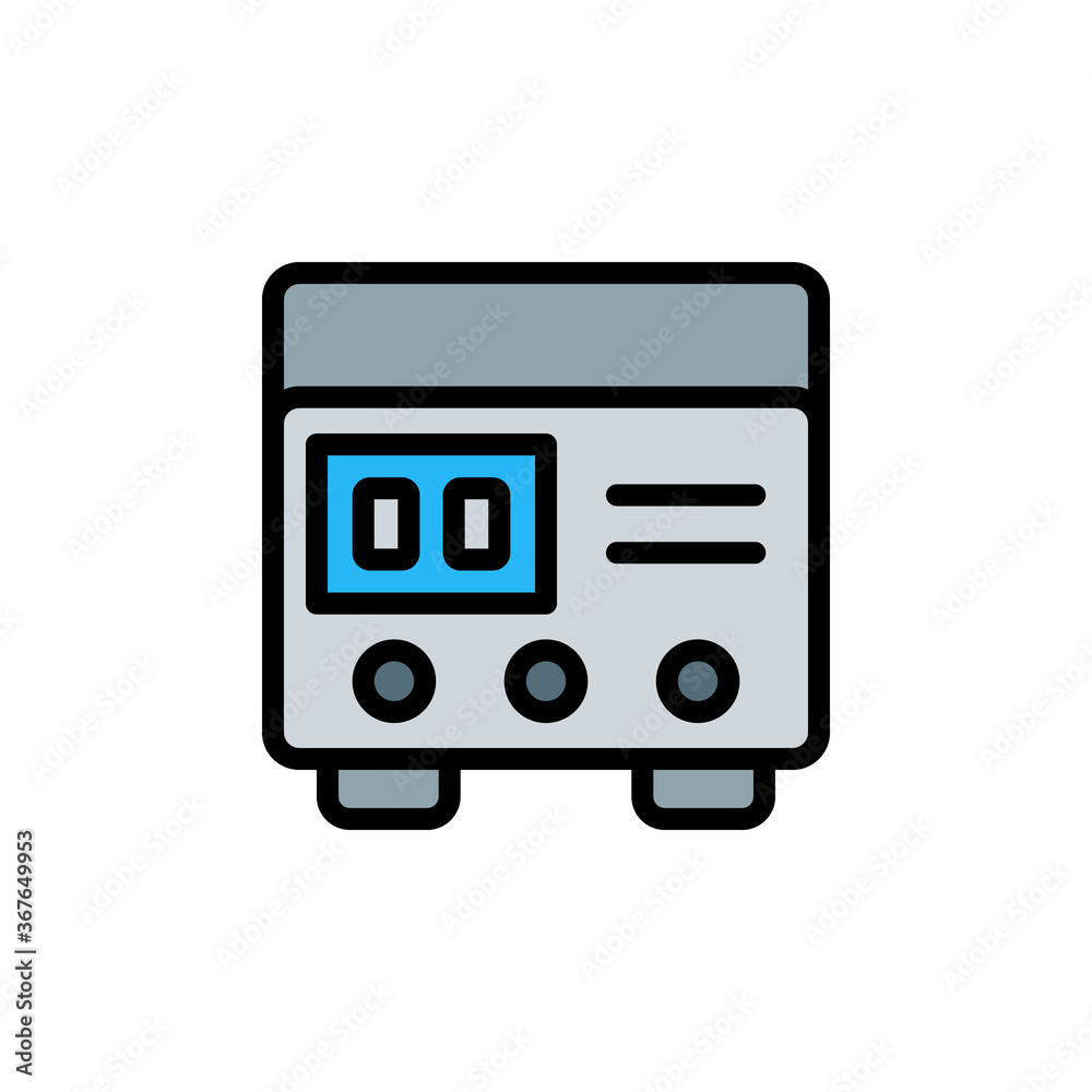 Tattoo machine, professional icon. Simple color with outline vector elements of tattooing icons for ui and ux, website or mobile application Tattoo machine, professional icon. Simple color with outline vector elements of tattooing icons for ui and ux, website or mobile application